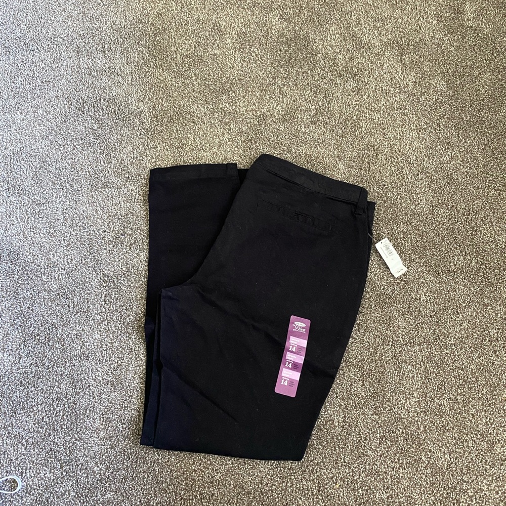Black khakis